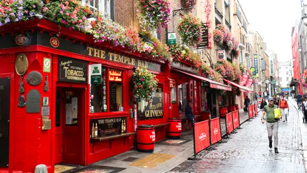 Die Temple Bar im Viertel Temple Bar