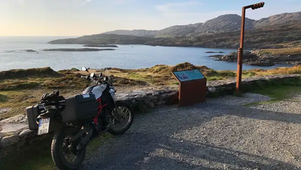 Motorrad am Wild Atlantic Way