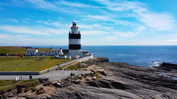 Luftaufnahme von Hook Lighthouse