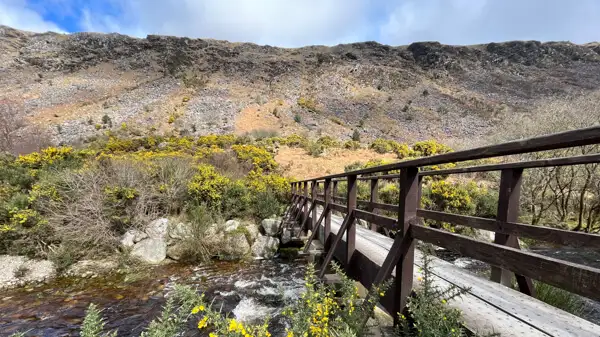 Brücke in den Wicklow Mountains