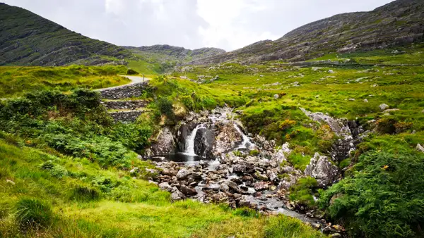 Auffahrt zum Healy Pass