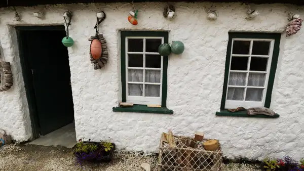 Altes Fischer-Cottage im Glencolumbcille Folk Village