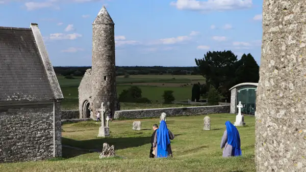 Das Kloster von Clonmacnoise