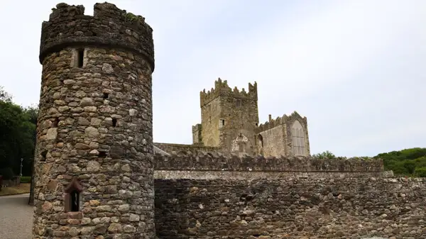 Tintern Abbey Mauern