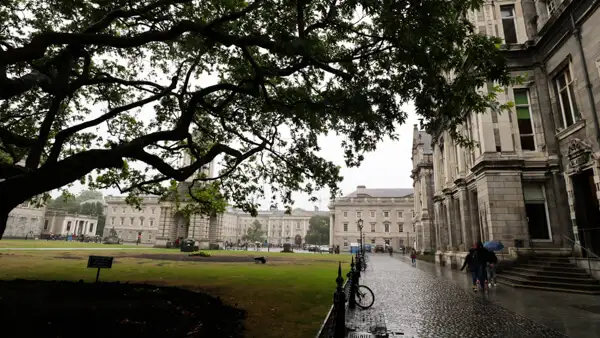 Auf dem Campus des Trinity College