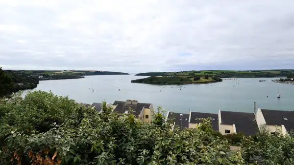 Blick von Kinsale über die Bucht