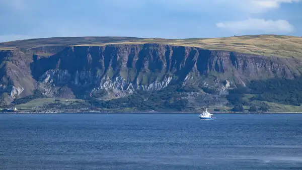 Klippen an der Küste von Antrim