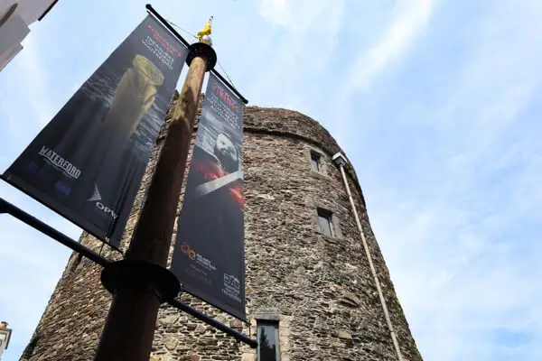 Vikings Plakat am Reginald´s Tower Waterford