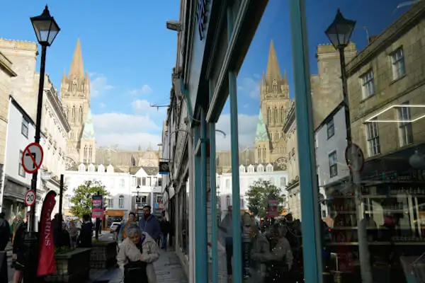 Shopping Life in Truro, Cornwall