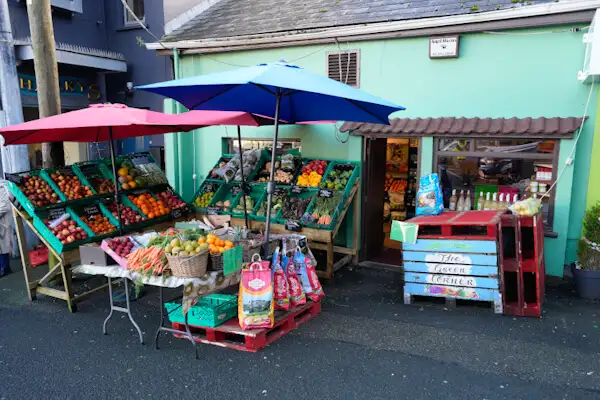 Obstladen in Wexford