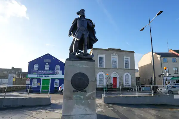 Commodore Barry Staue in Wexford