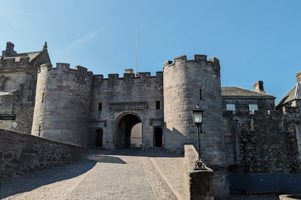 Eingang zum Stirling Castle