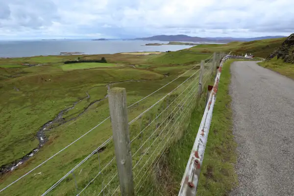 Blick über die Küste der Isle of Mull