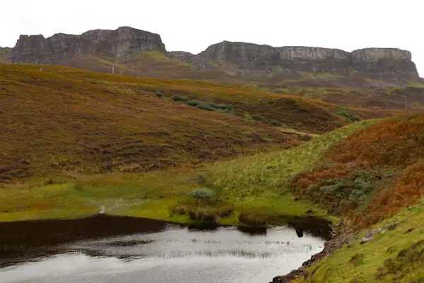 See und Berge auf Skye