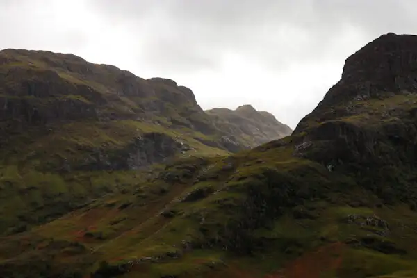 Mystische Highland-Berge