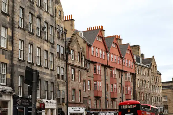 Auf der Edinburgh Royal Mile