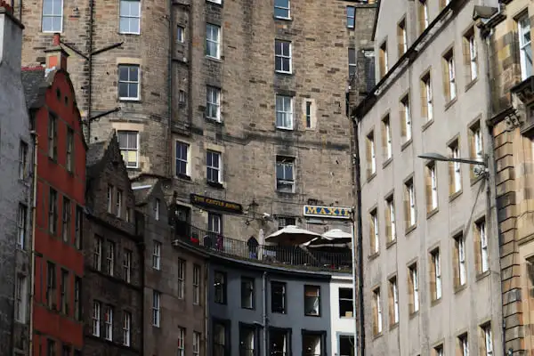 Victoria Street in Edinburgh