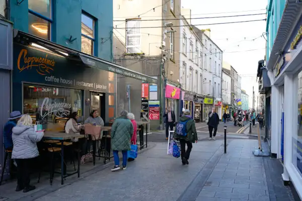 Straßen-Szene in Wexford