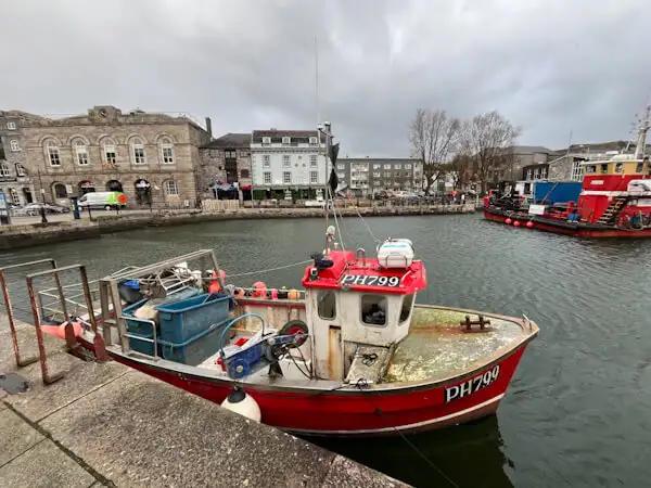 Hafen in Plymouth