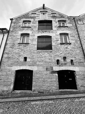 Speicher im alten Hafen von Plymouth