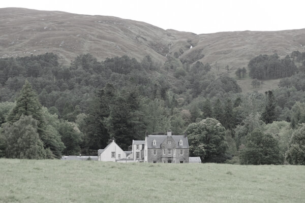 Haus in den Schottischen Highlands