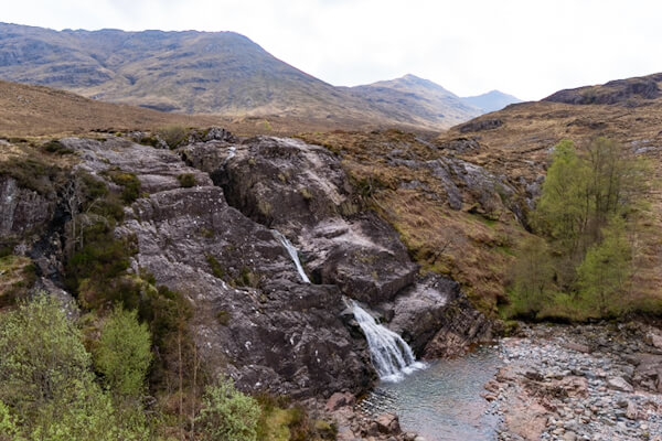 Am Glencoe Waterfall