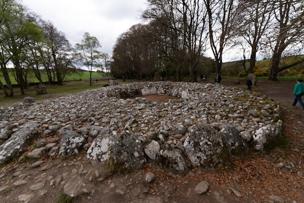 Ring-Cairn in Clava Cairns
