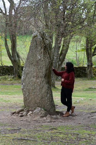 Offenbar ein Outlander-Fan (Clava Cairns)