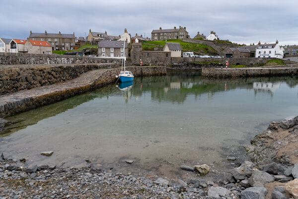 Im alten Hafen von Portsoy