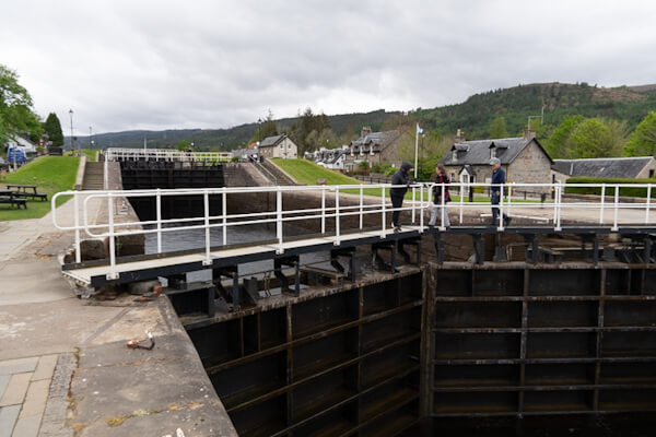 Schleusen in Fort Augustus
