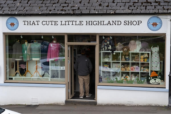 Kleiner Shop in Fort Augustus
