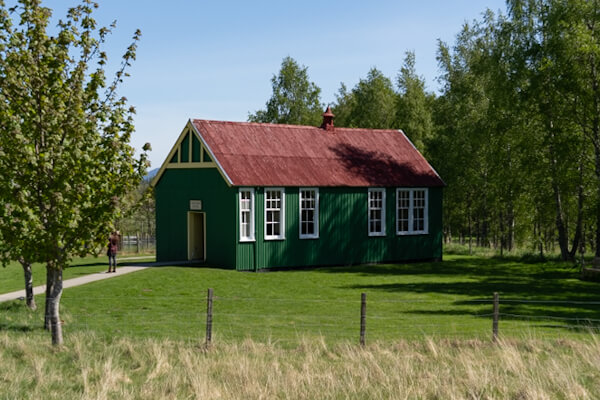Schulhaus im Highland Folk Museum
