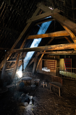 In einem Highland Haus von 1600