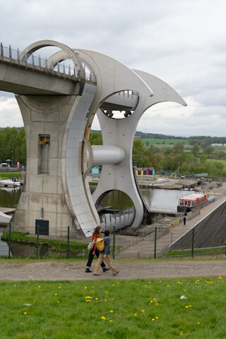 Spaziergang am Schiffshebewerk