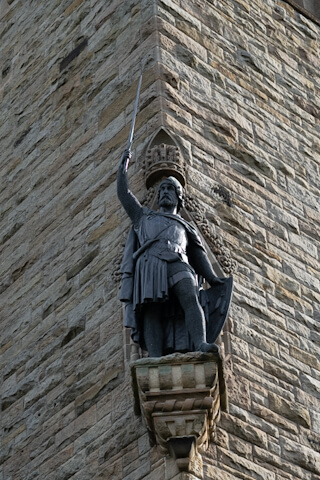 William Wallace Statue am Wallace Monument