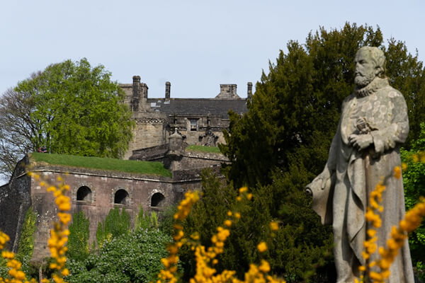 Blick auf den Schlossgarten
