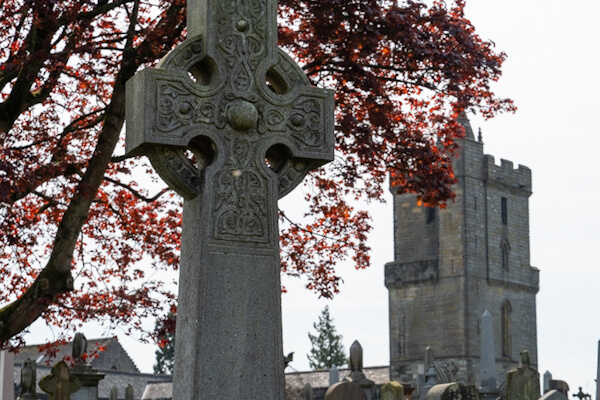 Old Town Cemetery in Stirling