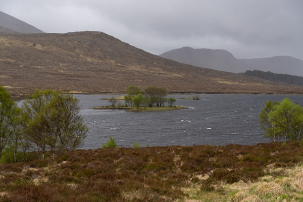 Wilde Landschaft auf der Isle of Skye
