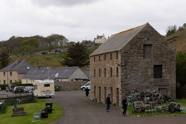 Alter Hafenspeicher in Dunbeath