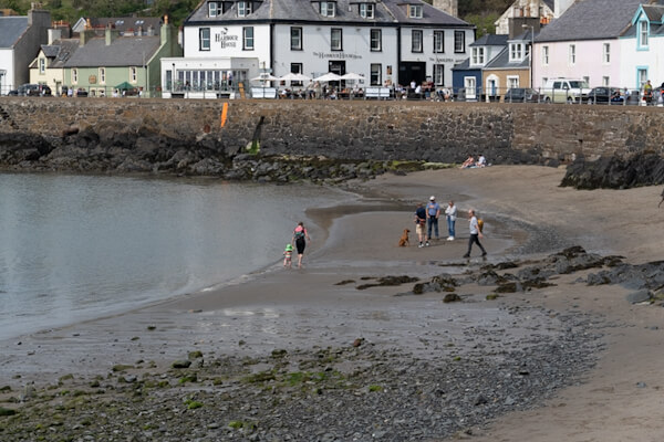 Sonntags-Idylle in Portpatrick
