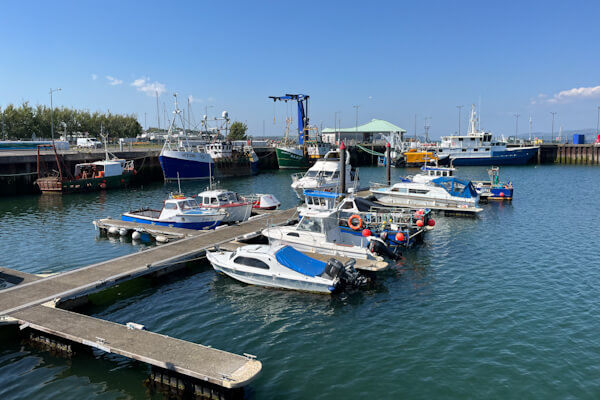 Fischerhafen in Stranraer