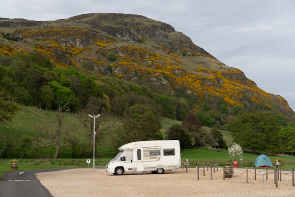 Campingplatz in Schottland