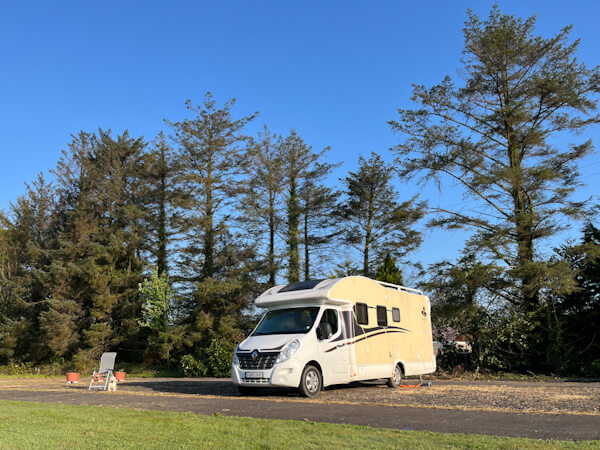 Viel Platz auf dem Campingplatz