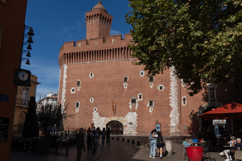 Le Castillet in Perpignan