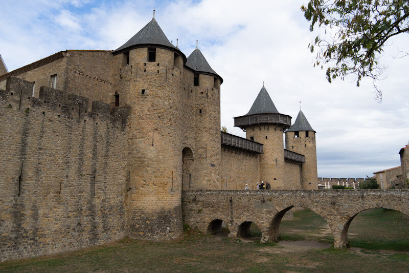 Das Chateau Comtal in Carcassonne