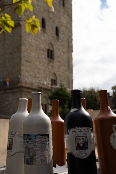 Spezialitäten an der Stadtmauer (Carcassonne)