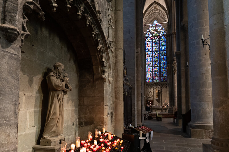 In der Basilique Saint-Nazaire (Carcassonne)
