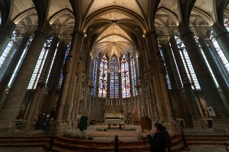 In der Basilique Saint-Nazaire (Carcassonne)