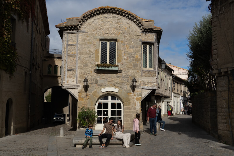 Unterwegs im mittelalterlichen Carcassonne