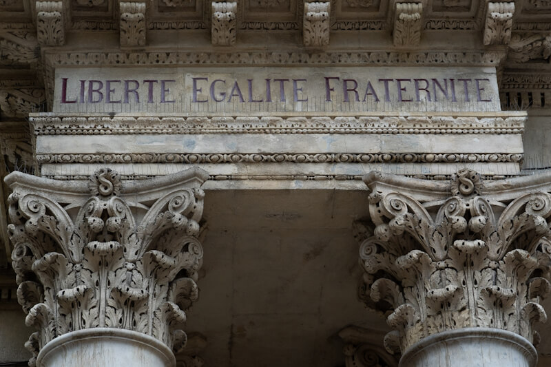 Detail am Amt des Bürgermeisters (Avignon)